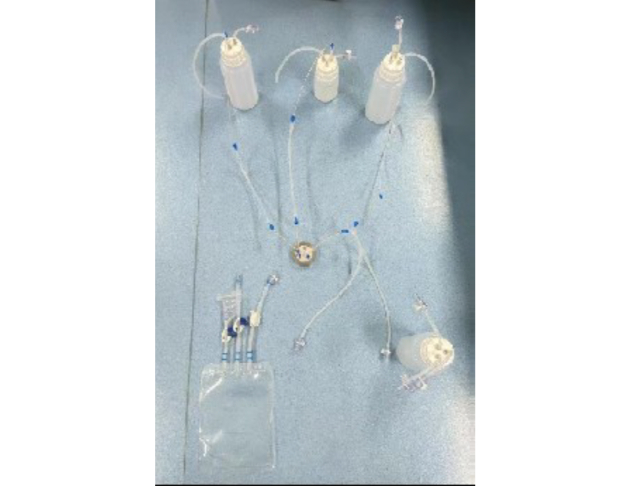 Single-use mixing flow pack for Max (PEEK)